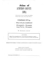 Audubon County 1979 Published by Title Atlas 